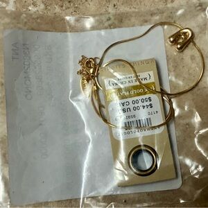 Elegant Gold Women's by Anthropologie Letter “A” Necklace